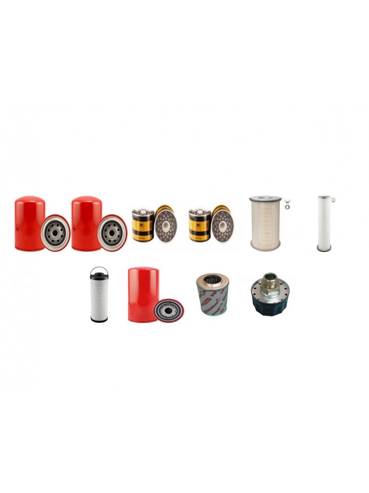 BRAUD + FAUCHEUX SB 33/53 Filter Service Kit w/Iveco  Eng.