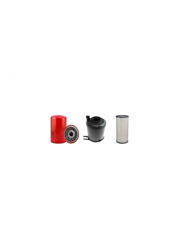 BREMACH T-REX 60 3.0 TD DPF 4X4 Filter Service Kit w/IVECO F1CE3481F Eng.   YR  09.09- 146 CH