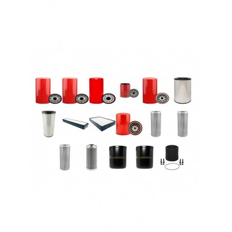 VOLVO A 40 D 6X6 Filter Service Kit w/VOLVO D12CAAE2 Eng.