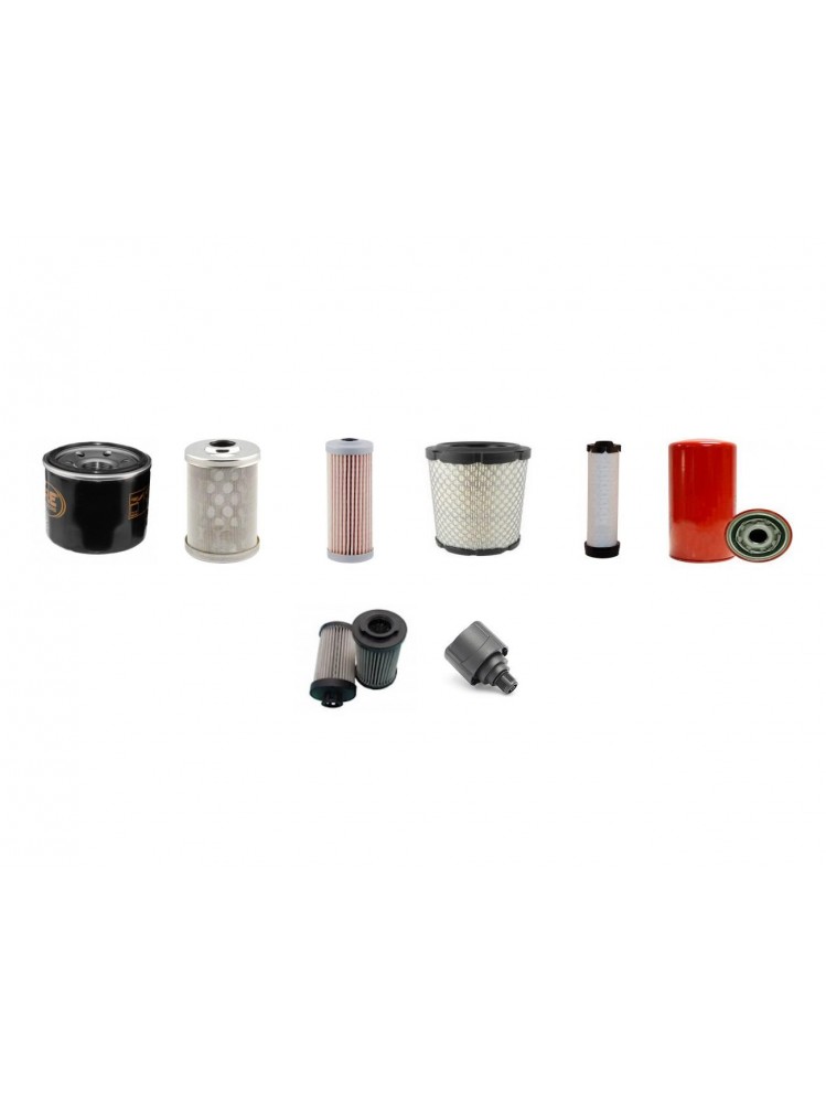 VOLVO EC 20 C Filter Service Kit w/VOLVO D1.1DCAE4 Eng.   YR  2009-