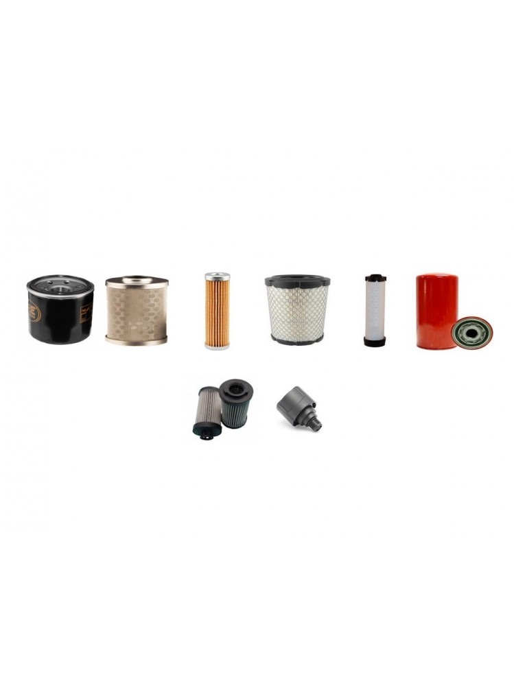 VOLVO EC 20 C Filter Service Kit w/VOLVO D1.1DCAE4 Eng.   YR  2015