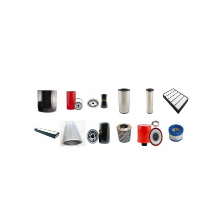 VOLVO EW210C Filter Service Kit w/VOLVO D6D-ECE3 Eng. YR 2008-