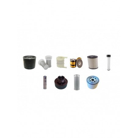 WEIDEMAN 1250 CX 35 Filter Service Kit w/Perkins 404D-15 Eng.   YR  2008-