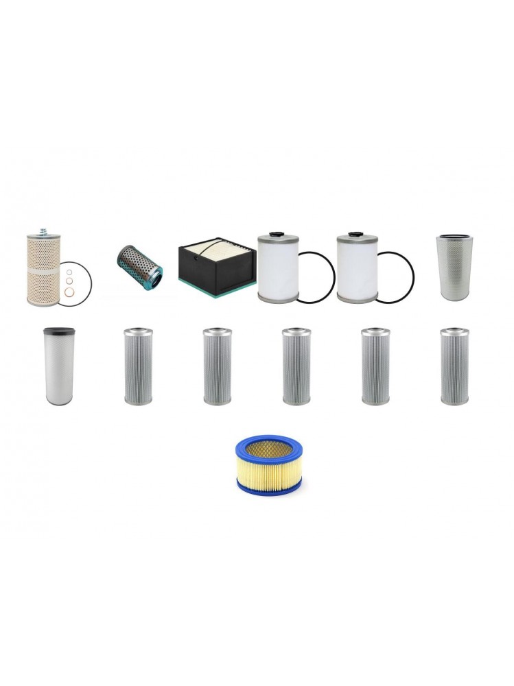 WIRTGEN 2000 DC Filter Service Kit w/MERCEDES  Eng. SN  0100-