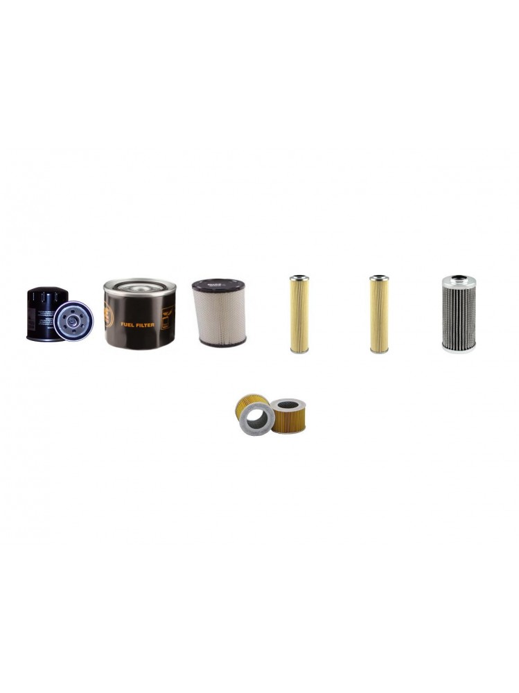 WULFF 2000 Filter Service Kit w/Perkins KR2800 Eng.