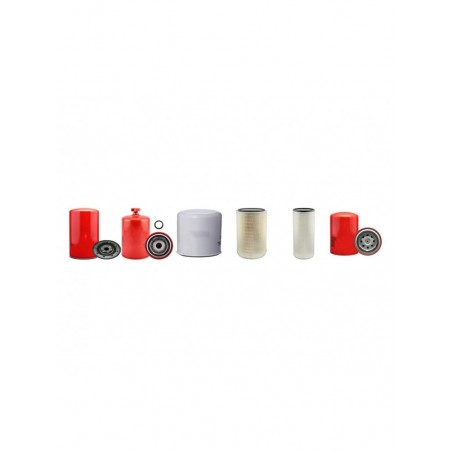 XCMG ZL50GH Filter Service Kit w/Cummins 6CTAA8.3 Eng.