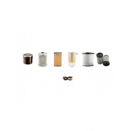 YANMAR B37V Filter Service Kit w/Yanmar 3TNE88-B1A Eng.