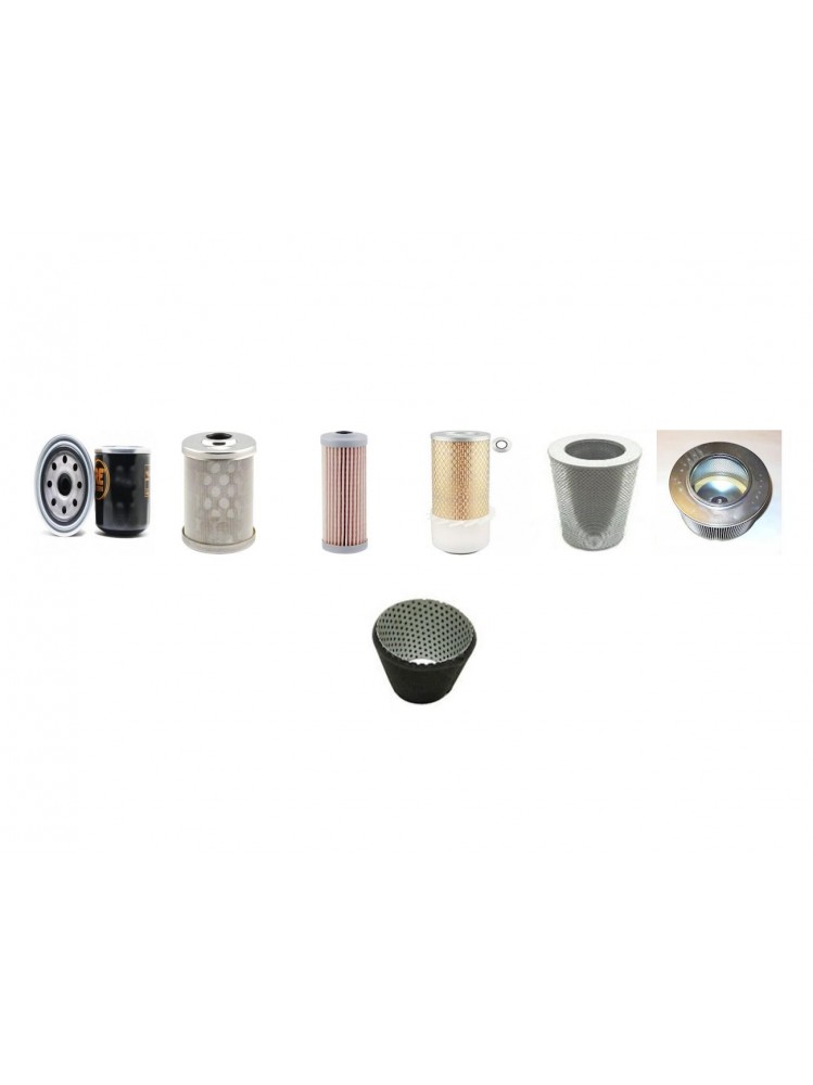 YANMAR VIO 30 Filter Service Kit w/Yanmar 3TNE88L Eng.