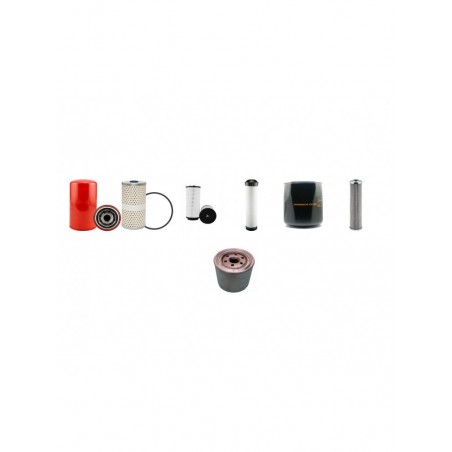 ZETOR 105.41 PROXIMA Filter Service Kit w/ZETOR 1304 Eng.     100CH/74KW