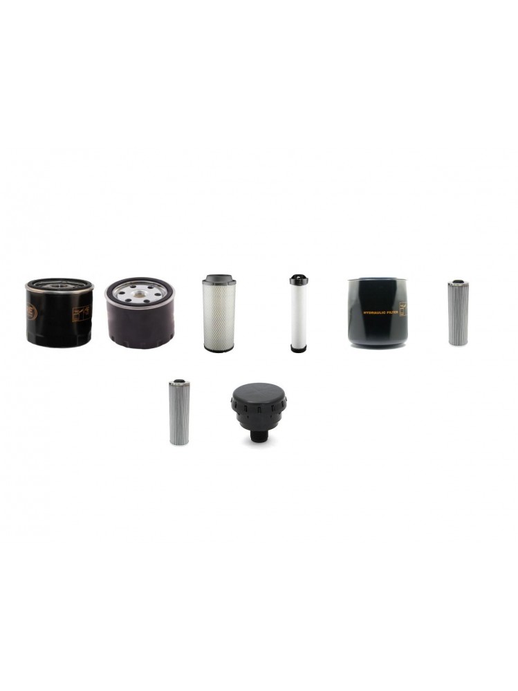 ZETTELMEYER ZL 602 Filter Service Kit w/Deutz BF4L1011FT Eng.   YR  95-