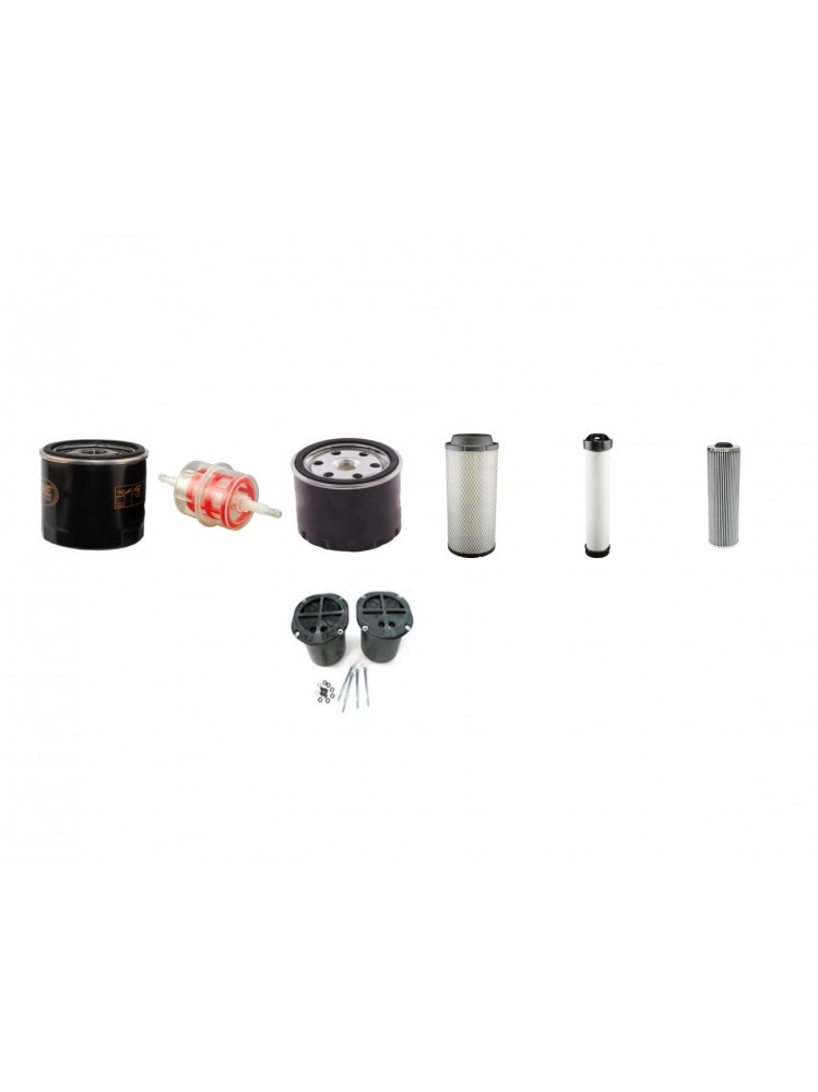 ZETTELMEYER ZL 702 B Filter Service Kit w/Deutz BF4L1011 Eng.