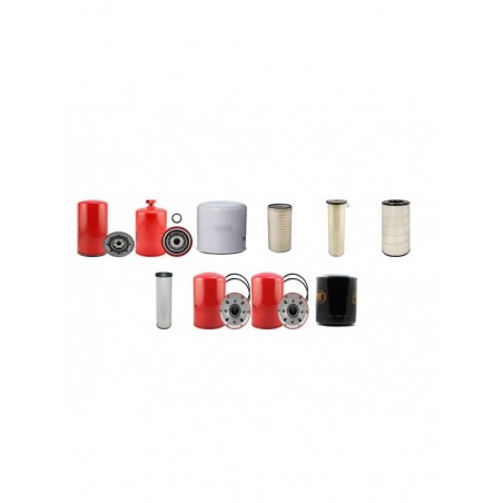 CASE 1688 Filter Service Kit w/Cummins 6T830 Eng.
