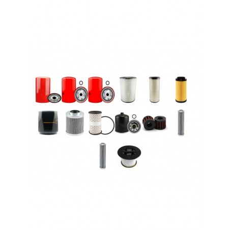 SCARAB MAJOR 7001 HYDROSTATIQUE Filter Service Kit w/RVI  Eng.