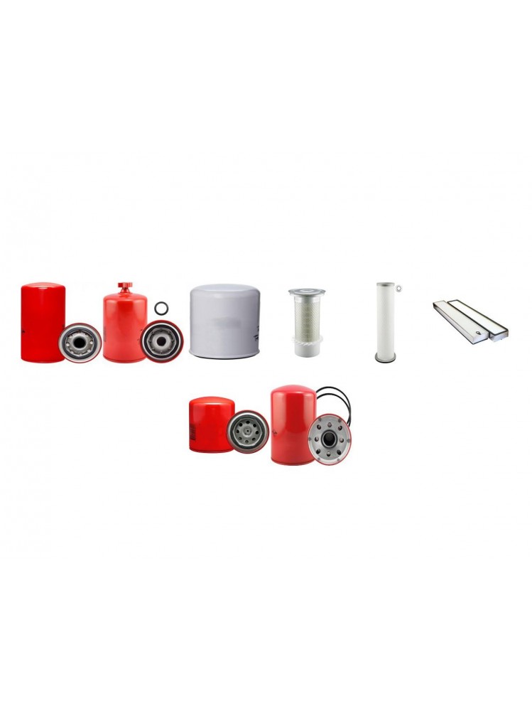 CASE 5240 MAXXUM Filter Service Kit w/Cummins 6BT5.9 Eng.