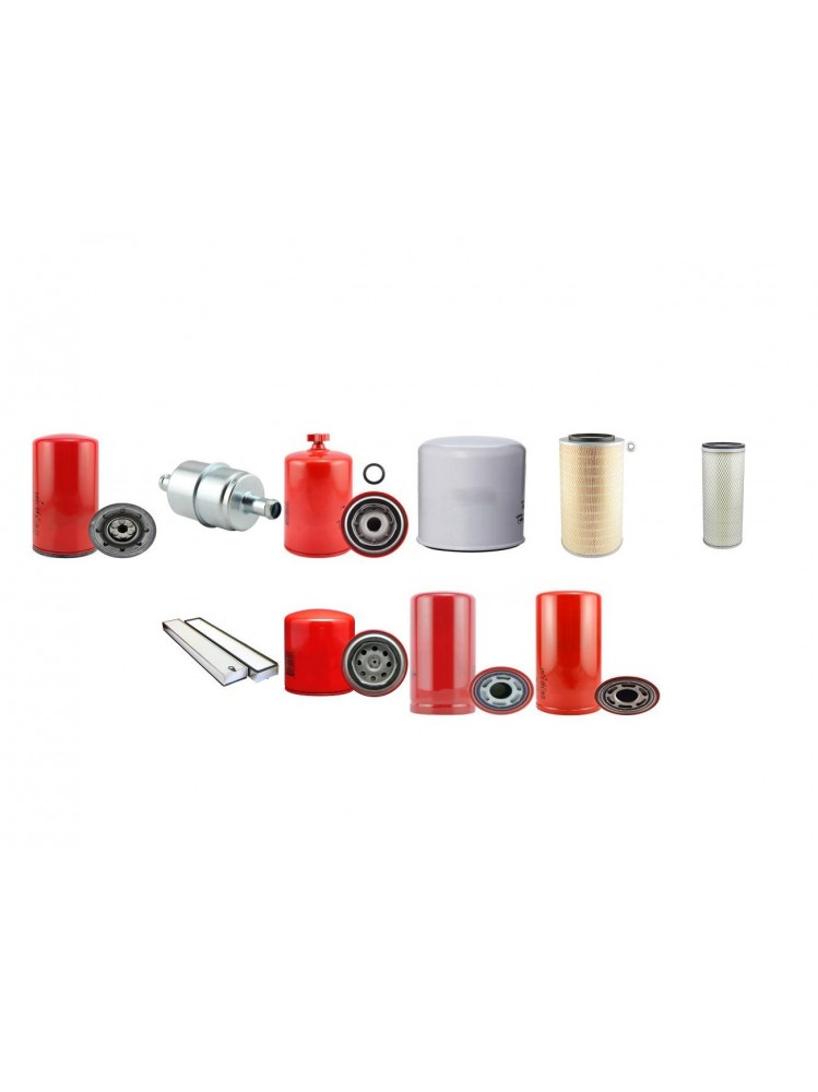CASE 7240 MAGNUM Filter Service Kit w/Cummins 6T830 Eng.