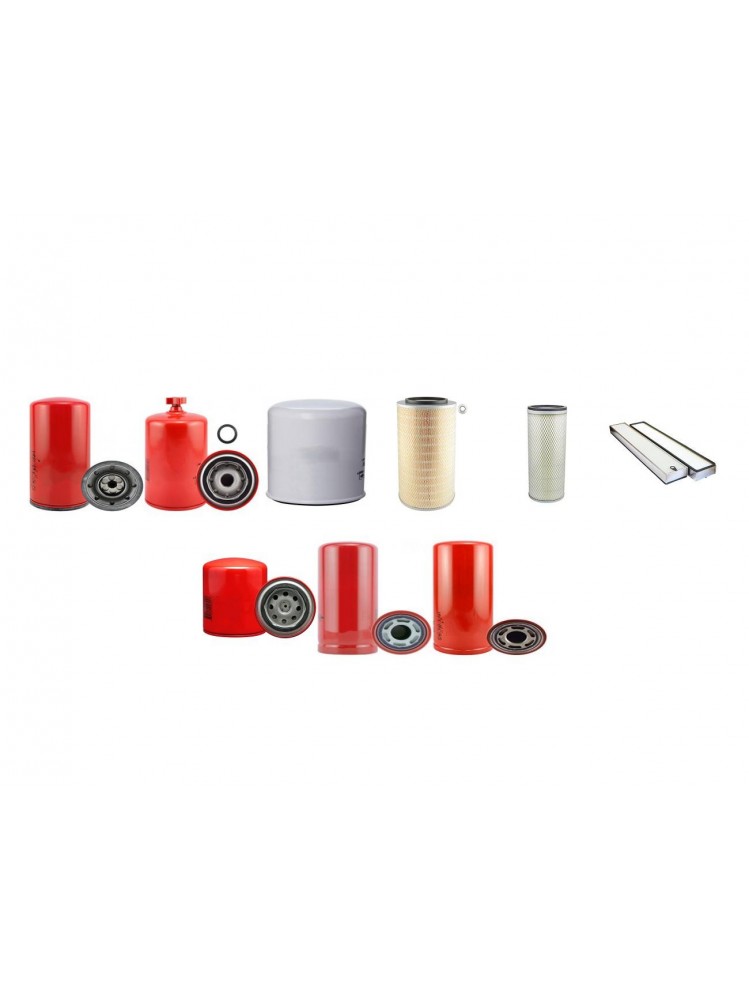CASE 7250 MAGNUM Filter Service Kit w/Cummins 6T830 Eng.