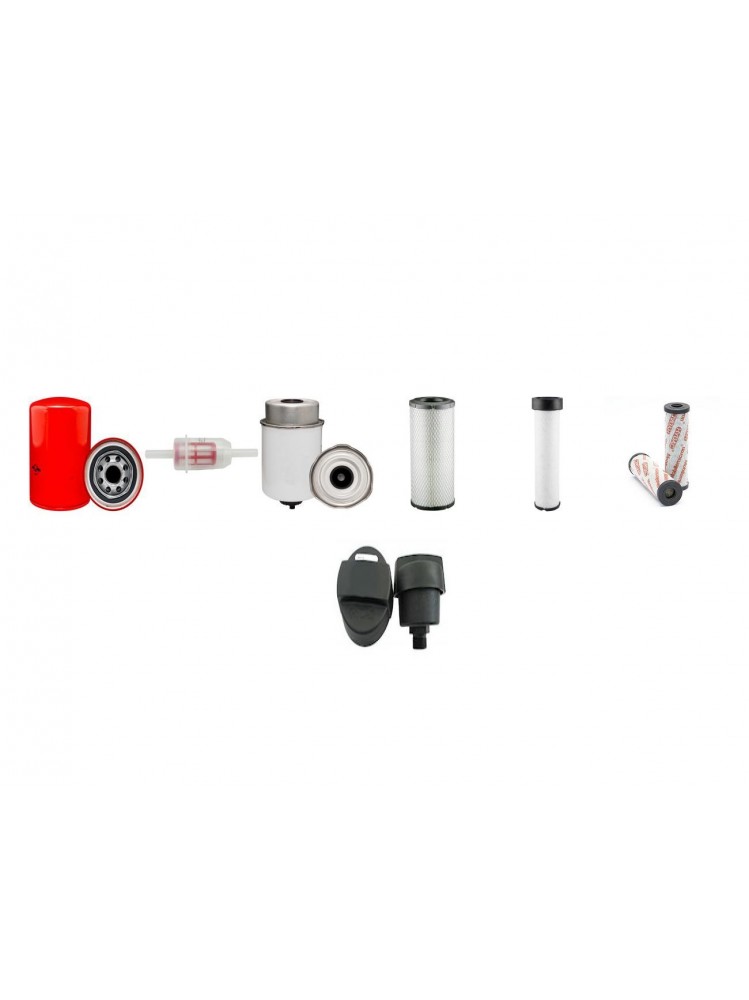 AHLMANN AX 850 Filter Service Kit w/JOHN DEERE 4024HF295 Eng.   YR  2012-