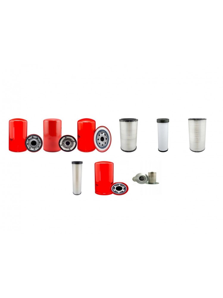 AIRMAN PDS 655 SD-4B1 Filter Service Kit w/HINO J08CV Eng. SN  68-A4B10051-