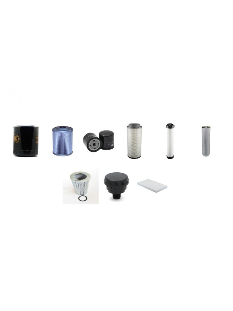 ATLAS AM 905 M Filter Service Kit w/Deutz BF 4M1012E Eng.