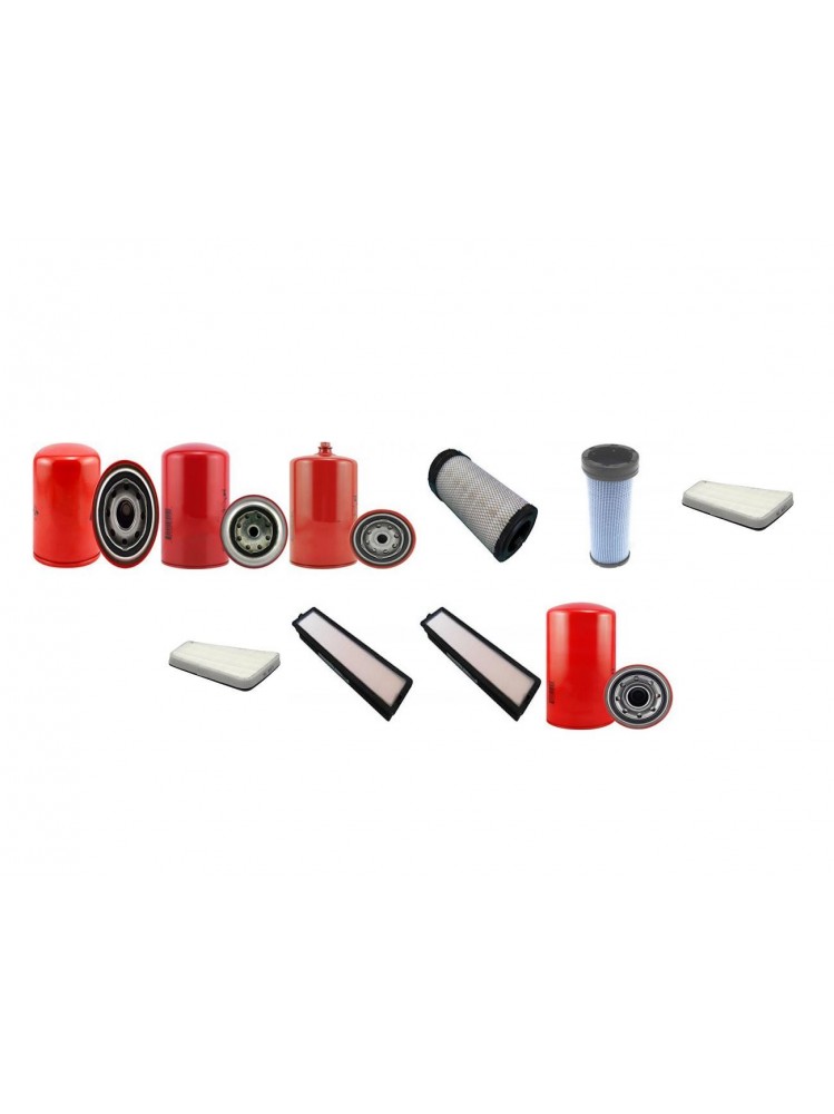 CASE FARMALL 95 U PRO Filter Service Kit w/CNH TIERIV Eng. SN  -ZESH01134 YR  2012- 95 CH TIER IV