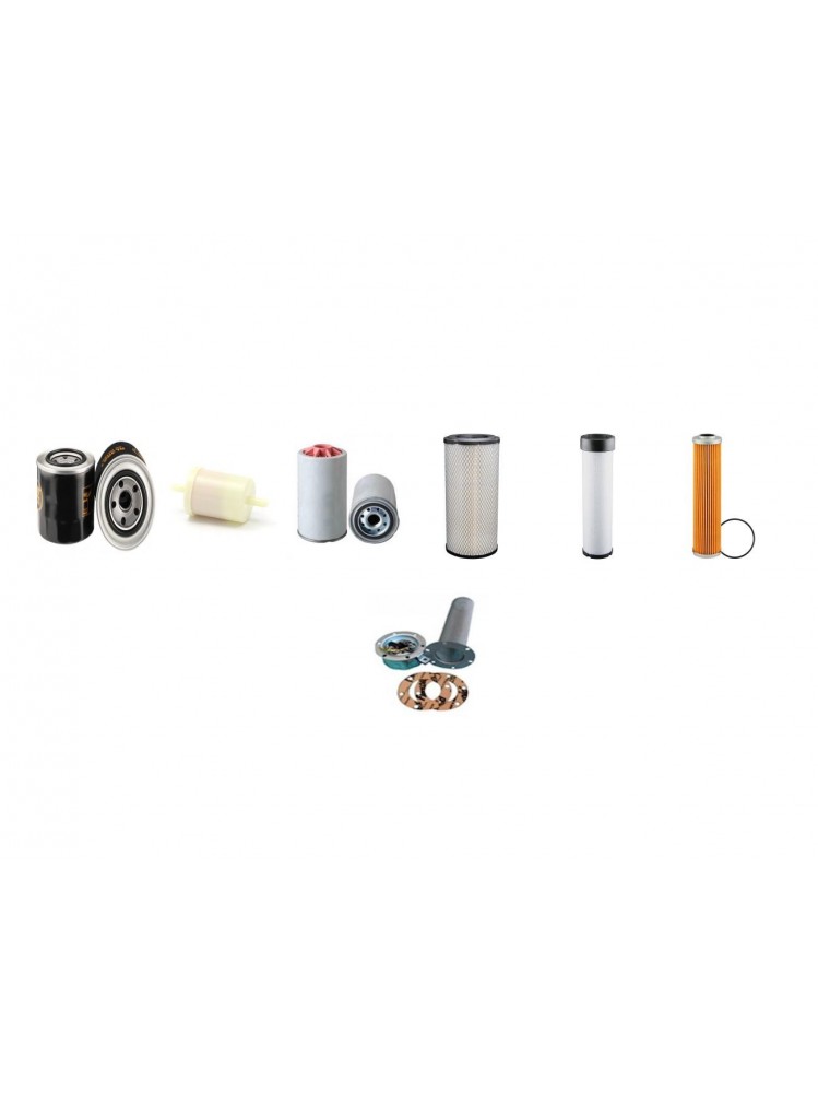 BOMAG BW 154 AP-4- (AM) Filter Service Kit w/Kubota V 3307DI-T Eng.