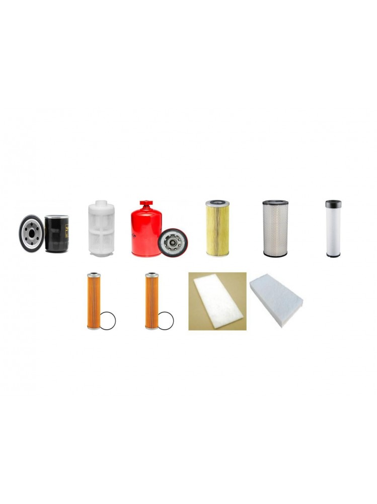 BOMAG BW 174 AC-2 Filter Service Kit w/Cummins  Eng.