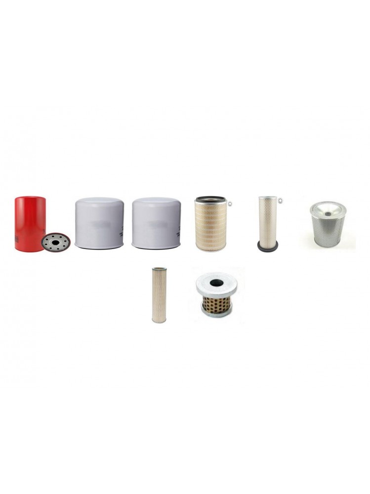 CASE 115 (CL/P) Filter Service Kit w/Deutz BF6L913 Eng.