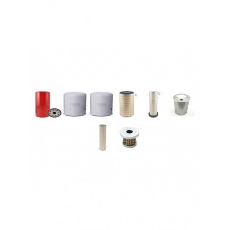 CASE 125(C/CK/CKB/P) Filter Service Kit w/Deutz BF6L913 Eng.