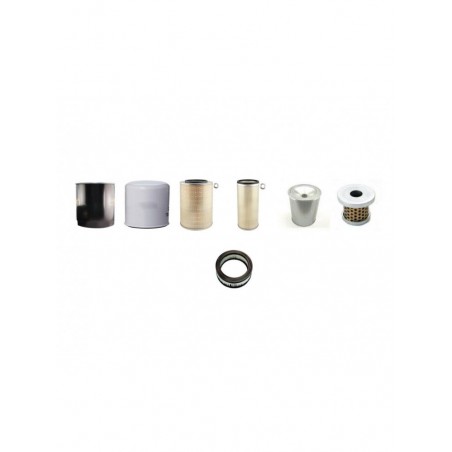 CASE 170CB Filter Service Kit w/Deutz 6 ZYL. Eng.