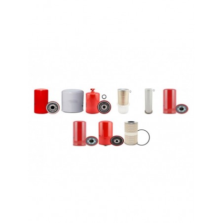 CASE 621(B)(Loader) Filter Service Kit w/Cummins /CASE 6T-590 Eng.