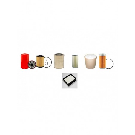 CASE CX700 TIER III Filter Service Kit w/ISUZU Eng. YR 2007-