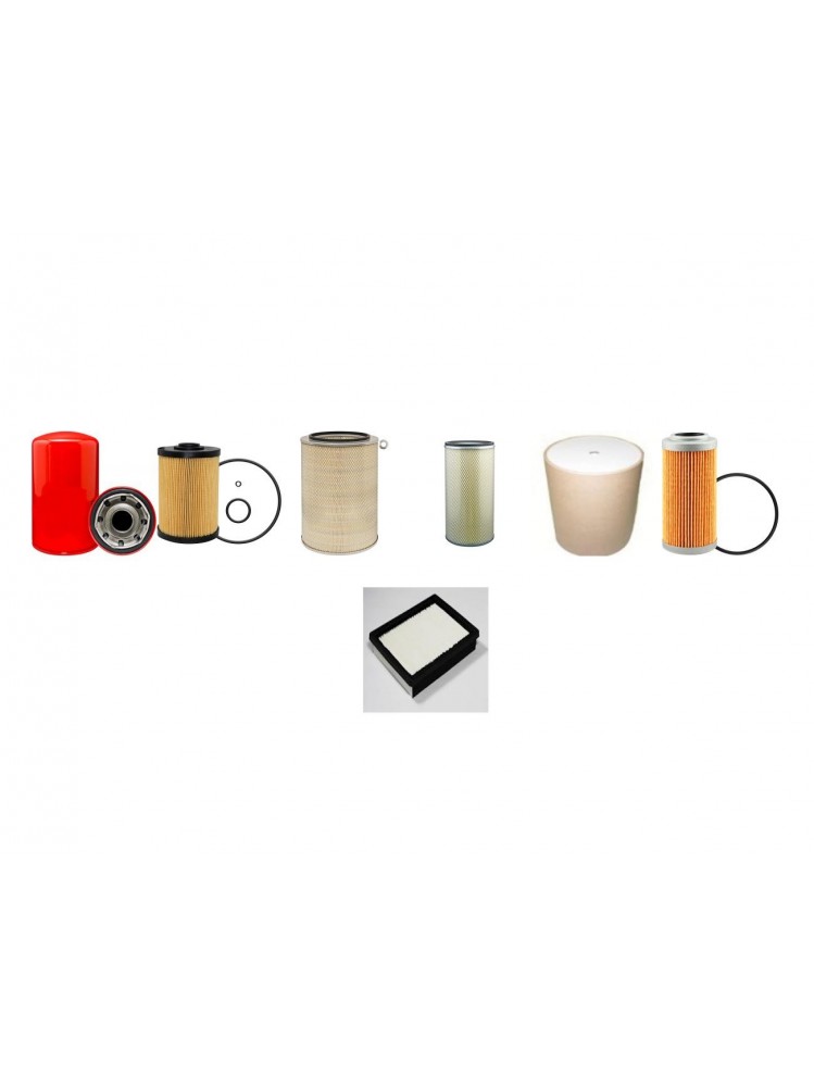 CASE CX 800 TIER III Filter Service Kit w/ISUZU Eng.   YR  2007-