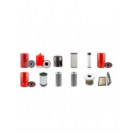 CASE WX150 Filter Service Kit w/Iveco Eng.
