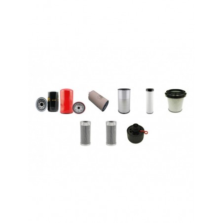 CASE WX165 Filter Service Kit w/CASE 659TA-M2 Eng.
