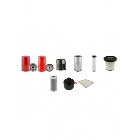 CASE WX165 Filter Service Kit w/CNH F4BE0684D Eng.