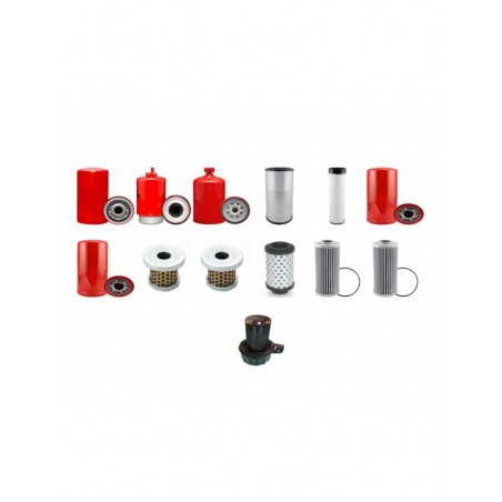 CASE WX170Filter Service Kit w/Cummins Eng. SN -23600 YR 2002-