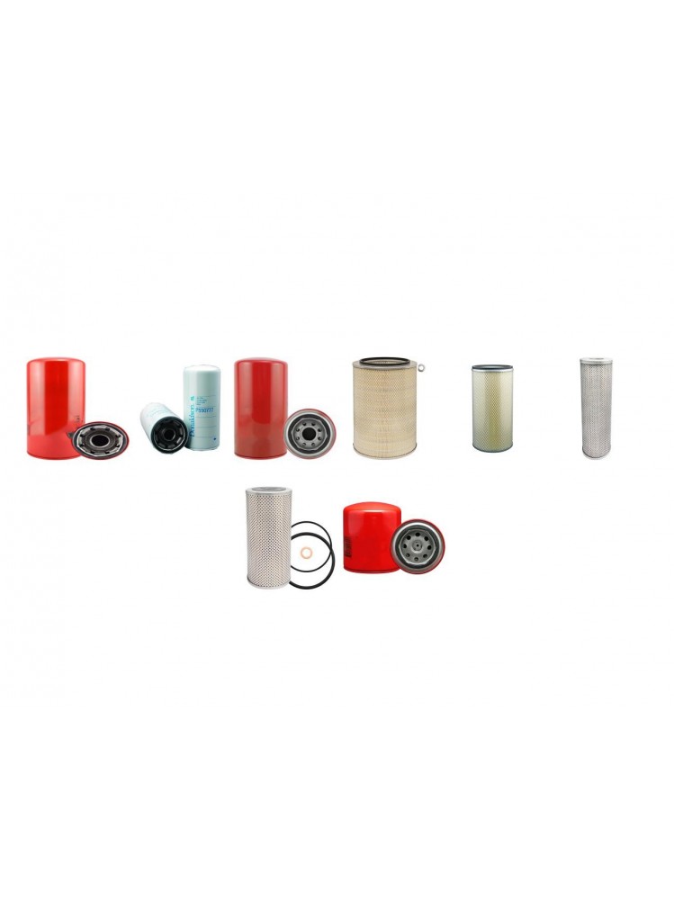 CLARK-MICHIGAN 275C Filter Service Kit w/Cummins KT 1150C Eng.