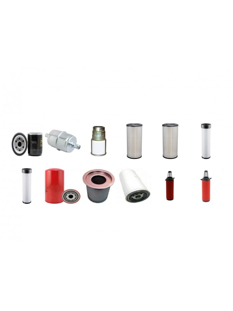 COMPAIR-HOLMAN C 65-10 Filter Service Kit w/Cummins B 3.3TAA Eng.   YR  2008-  DLT 0704