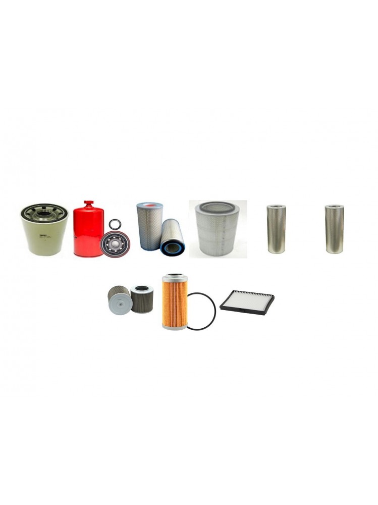 DAEWOO SOLAR 440 LC-V Filter Service Kit w/Daewoo Eng.