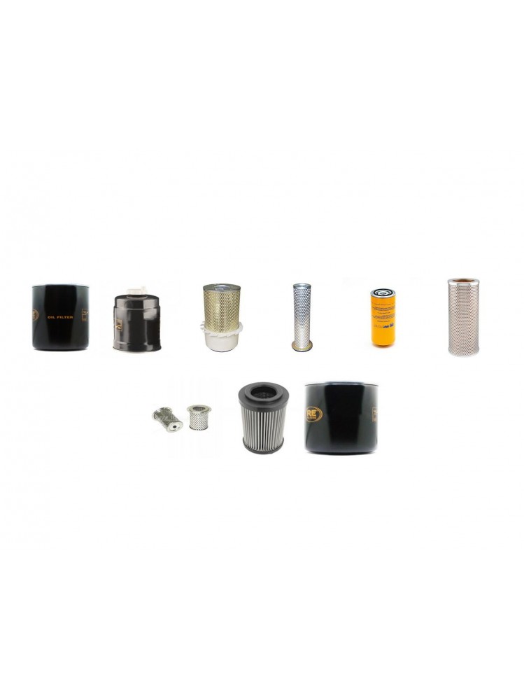 DALEN 2 D 120 Filter Service Kit w/Perkins 1006.6 Eng.