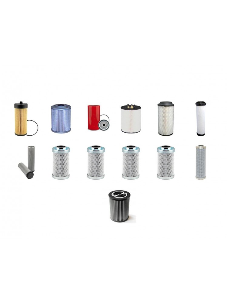 DEMAG DF 115C Filter Service Kit w/Deutz BF6M2012C Eng.