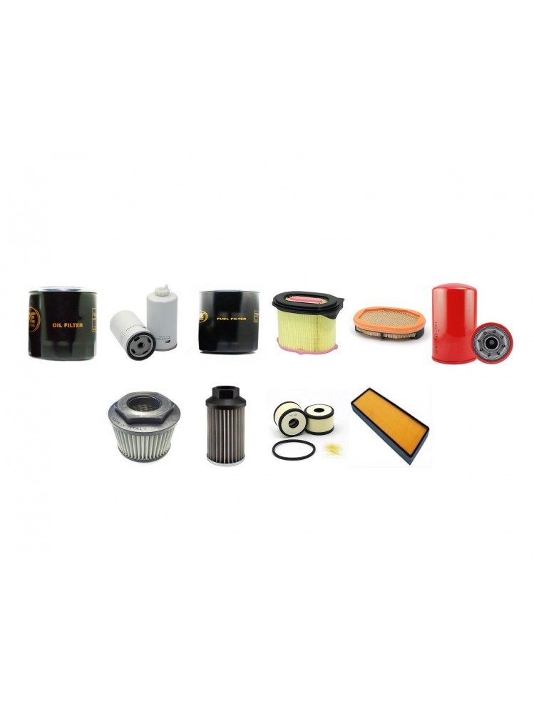 DIECI AGRI FARMER 30.7 Filter Service Kit w/Kubota V3800-T Eng.