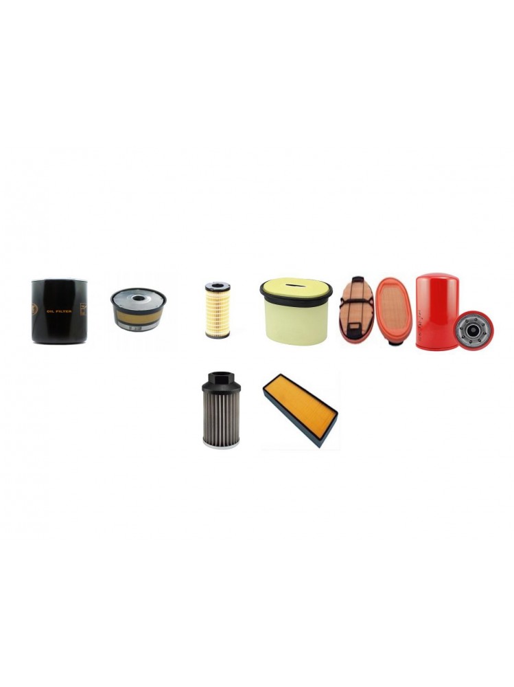 DIECI DEDALUS 30.7 Filter Service Kit w/Perkins 1104.D-44T Eng.