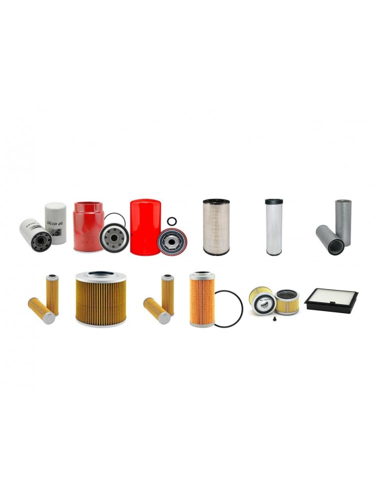 DOOSAN DX 160-3 LC/W Filter Service Kit w/DOOSAN DL 06K Eng.   YR  2013-