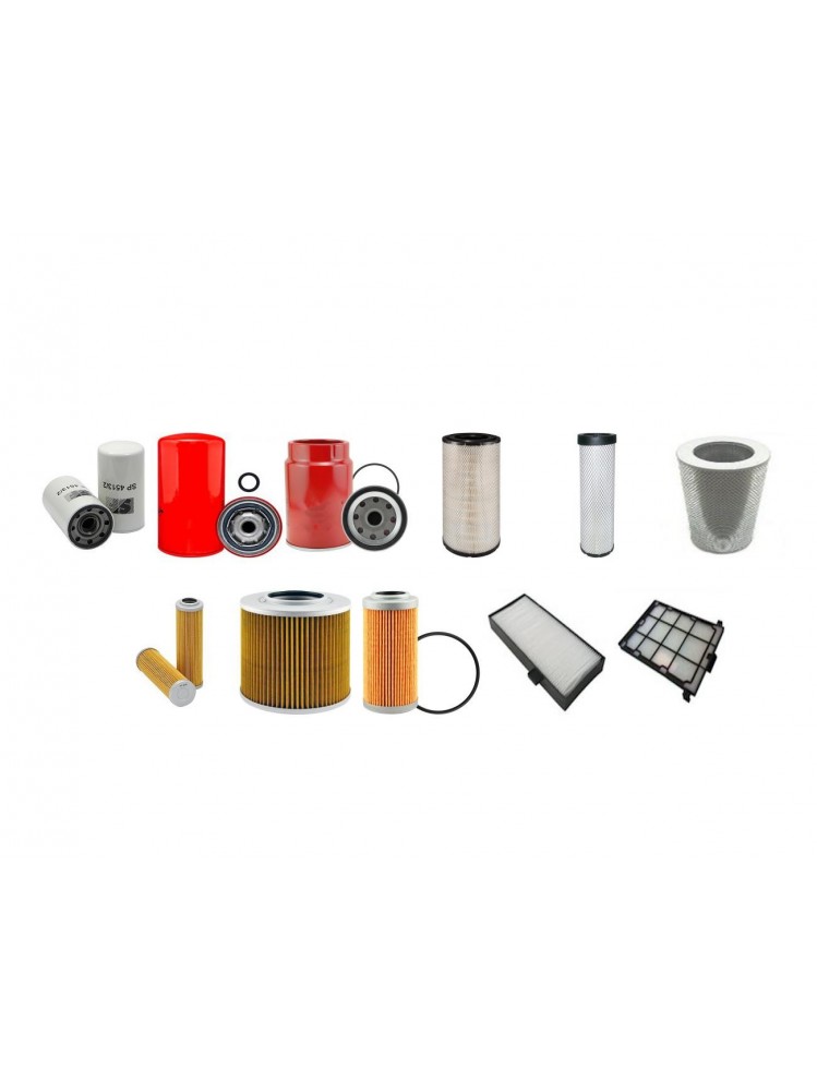 DOOSAN DX 210 W Filter Service Kit w/Daewoo Eng.   YR  2007-