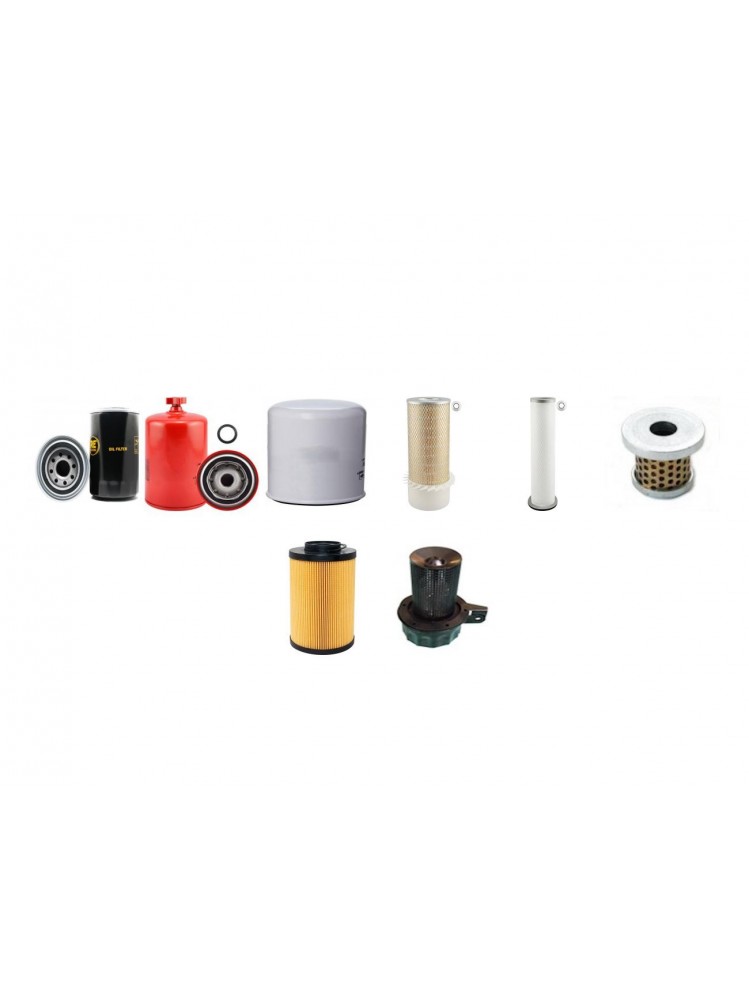 CASE 488 Filter Service Kit w/Cummins  Eng.