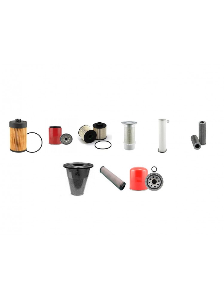 DOPPSTADT TRAC 150 Filter Service Kit w/MERCEDES OM 904LA Eng.