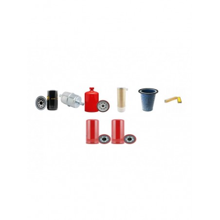 CASE 580SK Filter Service Kit w/Cummins 4BTTURBO Eng.