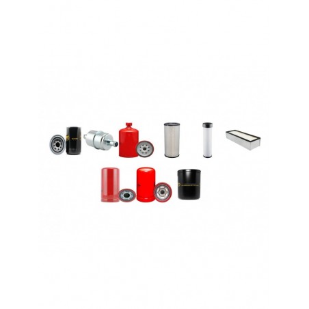 CASE 580SM Filter Service Kit w/CASE Eng. YR 2003-