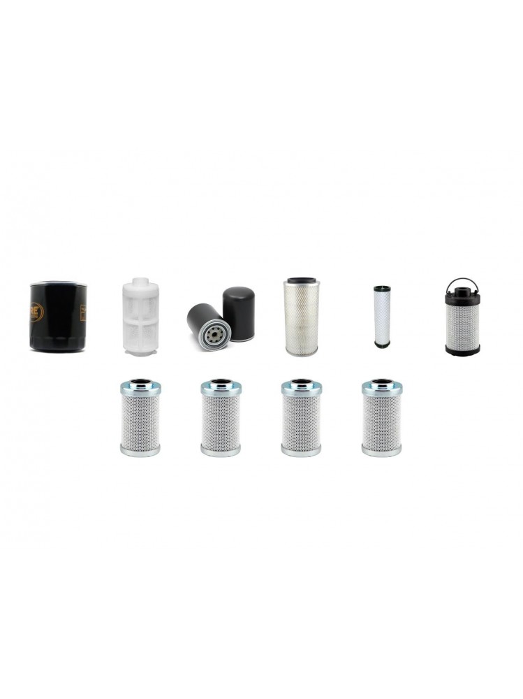 DYNAPAC (WINGET) F 8-2 W Filter Service Kit w/Deutz BF4M1012 Eng.